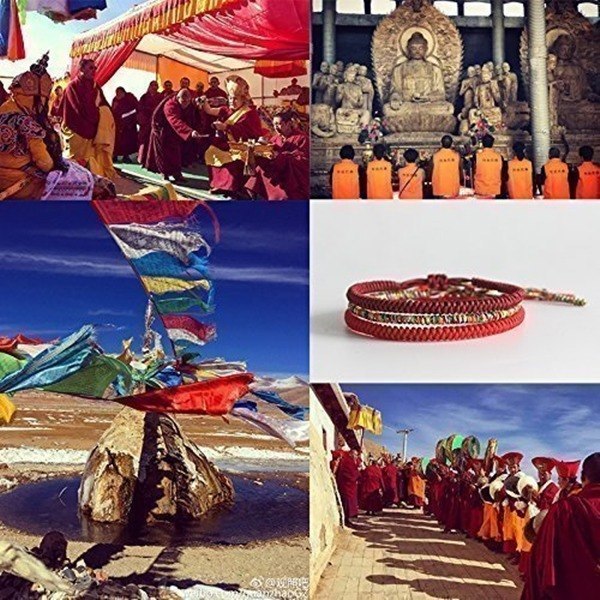 Tybetańska Bransoletka #RedEnergy