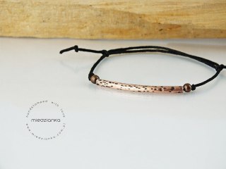 Bransoletka Copper Tube