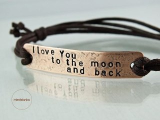 Bransoletka I Love You to The Moon