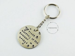 Pet Memorial Jewelry - Brelok Tęczowy Most
