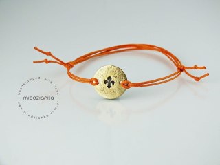 Bransoletka Fleur de Lis z mosiądzu