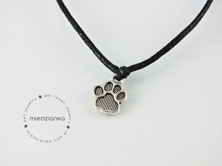 Bransoletka Paw Print Charm Bracelet męska