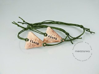 Bransoletka Trójkątna - 4 Luck