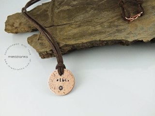 Naszyjnik personalizowany z Twoim tekstem