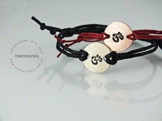 Set bransoletek OM - Równowaga Miedź-Alpaka