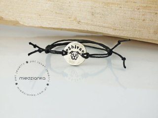 Bransoletka - Amstaff - Imiennik z alpaki