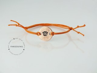 Bransoletka Psia Łapa - Love Paw