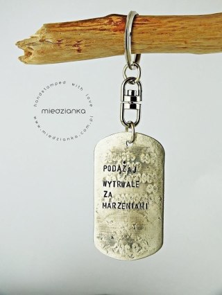 Brelok do kluczy z górami dwustronny
