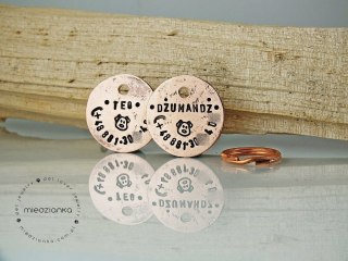Ø25mm Set adresówek miedzianych