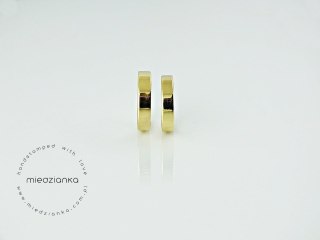 Obrączka z mosiądzu 5 mm Błysk