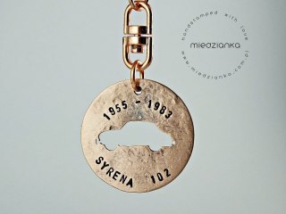 Syrena - Brelok Miedziany