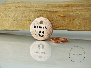 Zawieszka dla konia do ogłowia [miedź]