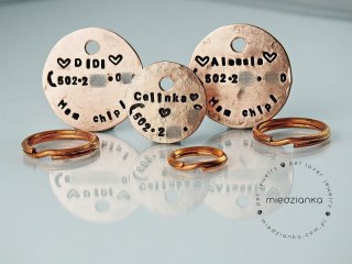 Miedziane trio adresówki Ø18 +2xØ25mm
