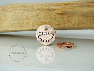 Ø20mm Adresówka miedziana MINIMAL