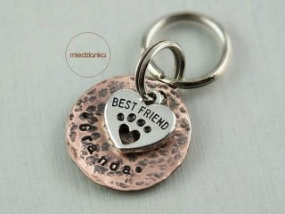 Ø25 mm Imiennik miedziany dla psa Best Friend