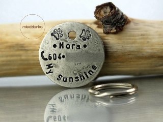 Ø25mm Adresówka My Sunshine z alpaki