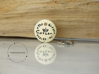 Ø25mm Adresówka QUEEN Brass