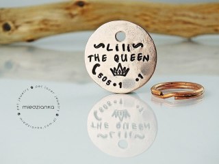 Ø25mm Adresówka QUEEN Copper