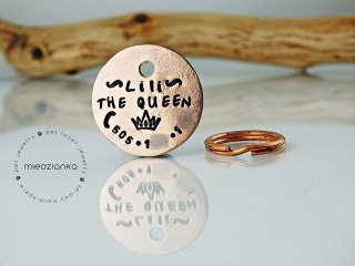 Ø25mm Adresówka QUEEN Copper