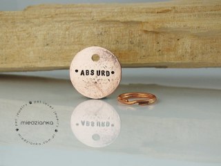 Ø25mm Adresówka dwustronna MINIMAL [2 linijki]