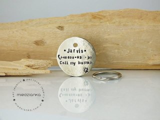 Ø32mm Adresówka Call My Human [alpaka]