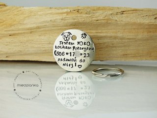 Ø32mm Adresówka dla amstaffa