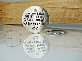 Ø32mm Adresówka z alpaki dla uciekiniera