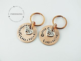 Ø32mm Set Adresówek Copper Elegant Best Friend